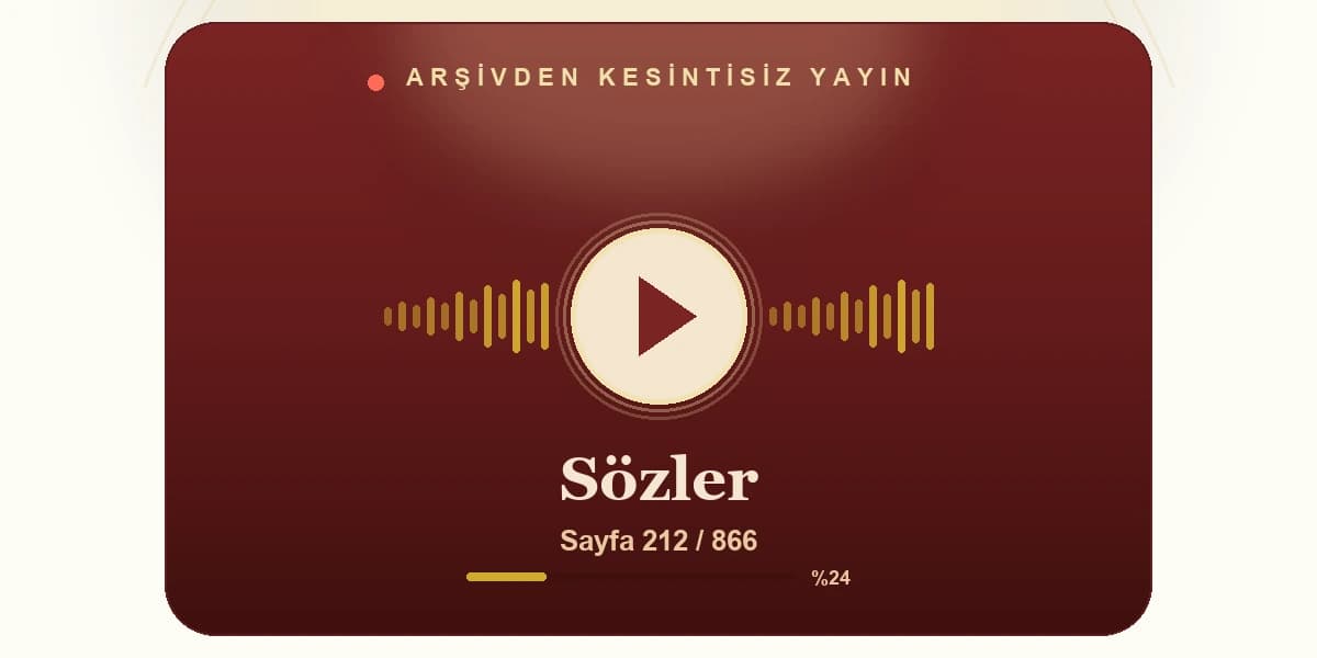 Risale Radyo — arşivden kesintisiz canlı yayın kartı